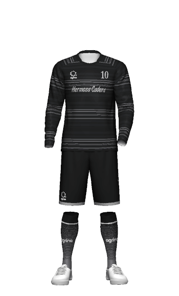 カデーラ FP 長袖ユニフォームの3Dシミュレーション画像