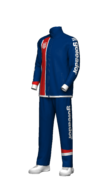 goleador(ゴレアドール)ウィンドブレーカーのチームオーダー 3Dシミュレーション画像