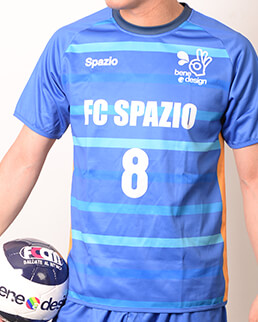 spazio（スパッツィオ）チームオーダー昇華ユニフォーム